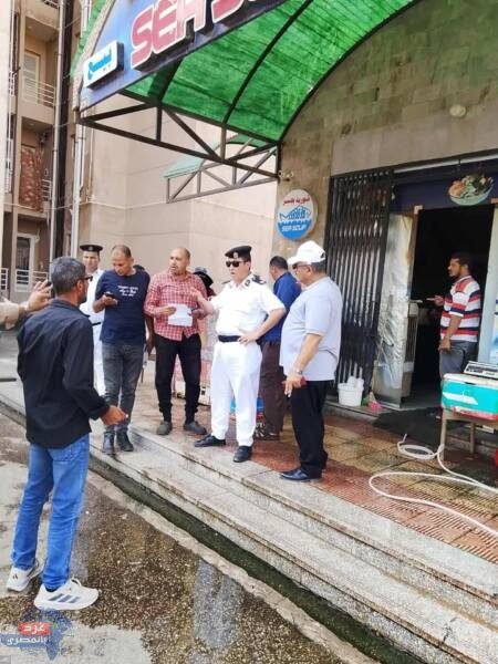 "ضربة حاسمة للفوضى: غلق وتشميع 8 منشآت مخالفة بدمياط الجديدة"
