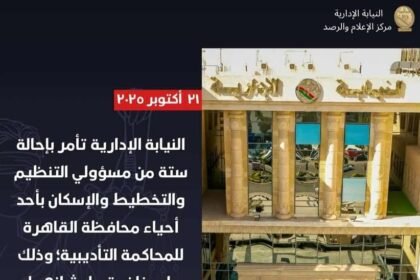 إهمال قاتل..احالة 6 مسؤولين للمحاكمة بعد انهيار عقار أودى بحياة 8 مواطنين