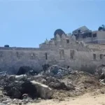 أضرار كبيرة تلحق قلعة "برقوق" التاريخية في خان يونس جرّاء القصف الإسرائيلي