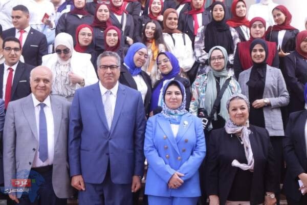 نائب محافظ دمياط تطلق الملتقى التوظيفي الثالث بجامعة حورس وسط حضور مؤسسات كبرى