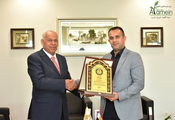 رئيس نادي سموحة في العلمين الجديدة: تهنئة وتعاون وشراكة مستقبلية
