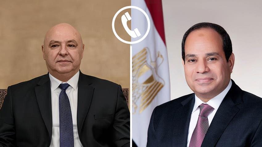 السيسي يجدد التأكيد على موقف مصر الثابت الداعم لاحترام سيادة لبنان