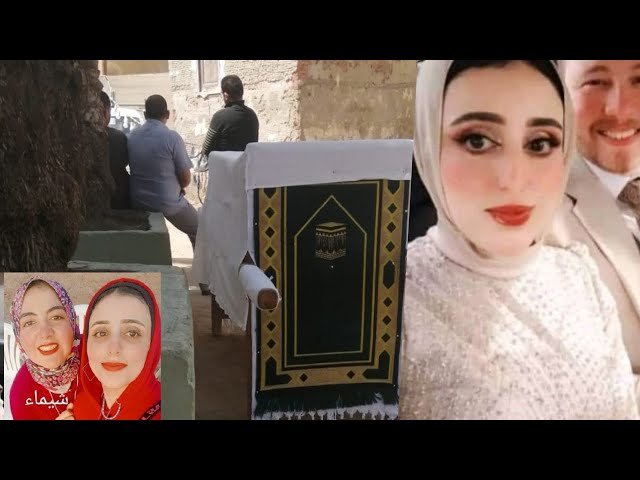 مشاهد من جنازة عروس كفر الشيخ المقتولة على يد زوجها في شهر العسل