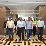رئيس جهاز مدينة العلمين الجديدة يتفقد مشروع الأبراج الشاطئية رئيس جهاز مدينة العلمين الجديدة يتفقد مشروع الأبراج الشاطئية