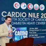 "CardioNile 2025.. تكريم محافظ دمياط لدوره في تعزيز الخدمات الطبية"