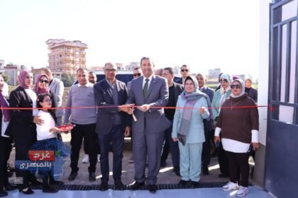 محافظ دمياط ونائب وزير الإسكان يفتتحان مشروعات صرف صحي ممولة من البنك الدولي والبنك الآسيوي