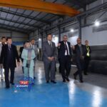 محافظ دمياط ونائب وزير الإسكان يتفقدان مصنع "بيور لايف" لإنتاج الفلاتر الميكرونية ومحطات التحلية