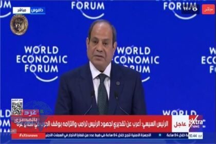 "السيسي: قمة شرم الشيخ للسلام تتويج للجهود المصرية لإنهاء الحرب في غزة"