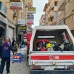 "إنقاذ 20 طفلًا من كارثة حريق بأحد أبراج دمياط"
