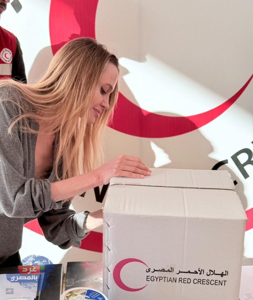النجمة الأمريكية والمبعوثة الأممية السابقة أنجلينا جولي