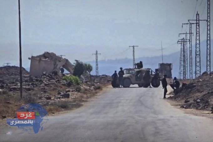 "قوة إسرائيلية تتوغل في موقع عسكري مهجور غرب درعا"