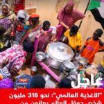 318 مليون إنسان يواجهون مستويات جوع خطيرة أو أسوأ حول العالم"