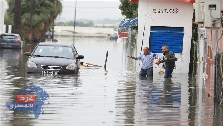 "فيضانات وسيول جارفة تضرب تونس.. تعليق الدراسة وسط أنباء عن وفاة 4 أشخاص في أسوأ موجة منذ 1950"