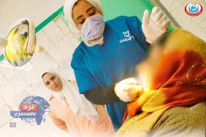 الكشف الطبي على أكثر من ٢١٠٠ مريض بقافلة السنيطة بفاقوس بالشرقية ضمن مبادرة «حياة كريمة»