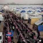 مصر تجمع قلوب النازحين على مائدة إفطار جماعي في مخيم نتساريم بغزة مصر تجمع قلوب النازحين على مائدة إفطار جماعي في مخيم نتساريم بغزة