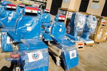 "مصر تهدي تشاد 10 أجهزة غسيل كلى لتعزيز قدرات المستشفيات ودعم المرضى"