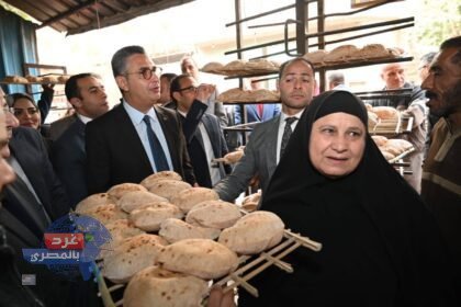 وزير التموين في جولة