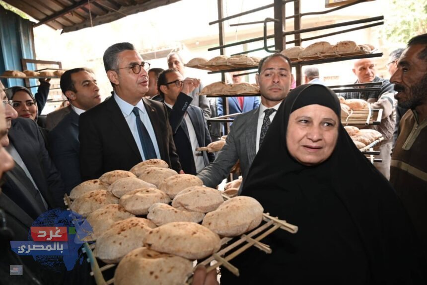 وزير التموين في جولة