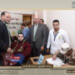 رئيس جامعة الزقازيق يستقبل لجنة توقيع الكشف الطبي على الطلاب ذوي الإعاقة