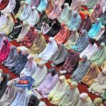 التَّراويح، مِن مُصَلَّى النِّساء بمسجد الاستقلال، جاكرتا- إندونيسيا
