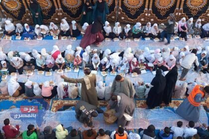 لقطات من حفل إفطار لـ1400 طفل من حافظي القرآن الكريم بمركز ديروط في أسيوط