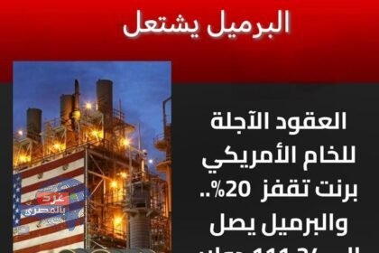 البرميل يشتعل