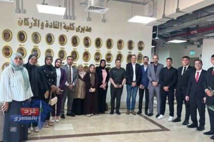 زيارة للأكاديمية العسكرية بالعاصمة الإدارية