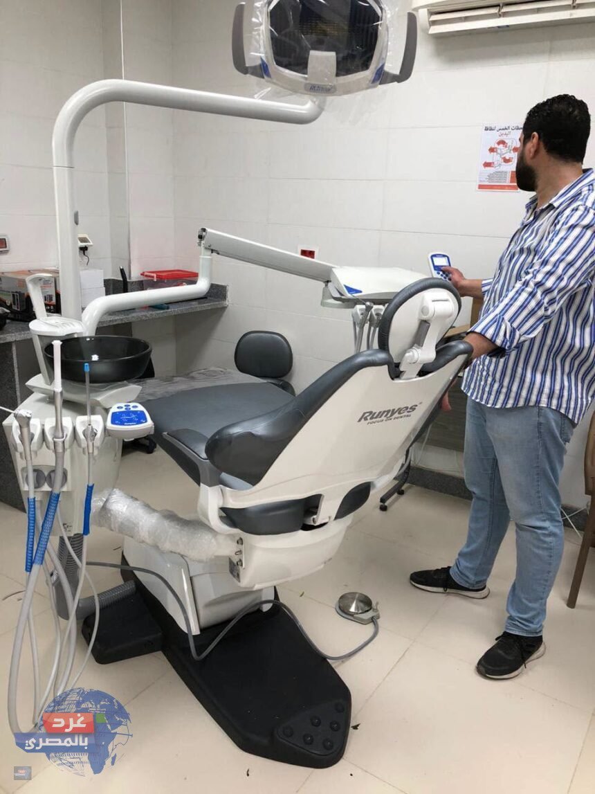 تركيب وحدة أسنان جديدة