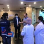 نائب وزير الصحة يتفقد الحجر الصحي بمطار القاهرة ويتابع إجراءات استقبال الحجاج والقادمين
