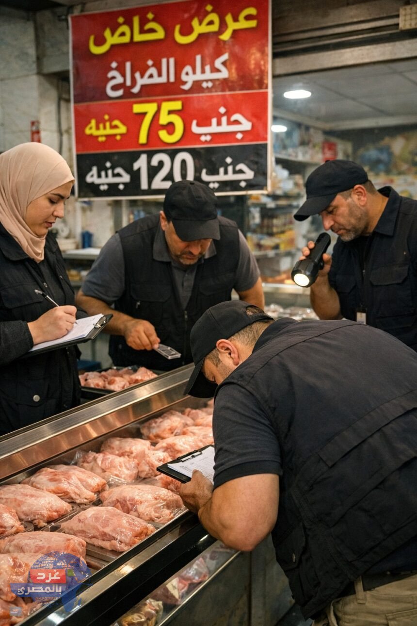 حملات رقابية مكثفة.. التموين تتحرك ضد الإعلانات المضللة في سوق الدواجن الإعلانات المضللة في سوق الدواجن