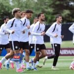 منتخب مصر يخوض تدريبه الأول