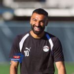لقطات من مران منتخب مصر