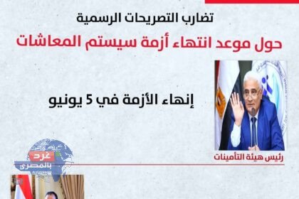 أزمة سيستم المعاشات