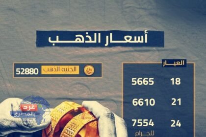أسعار الذهب