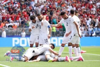 الفراعنة يفرضون التعادل على بلجيكا