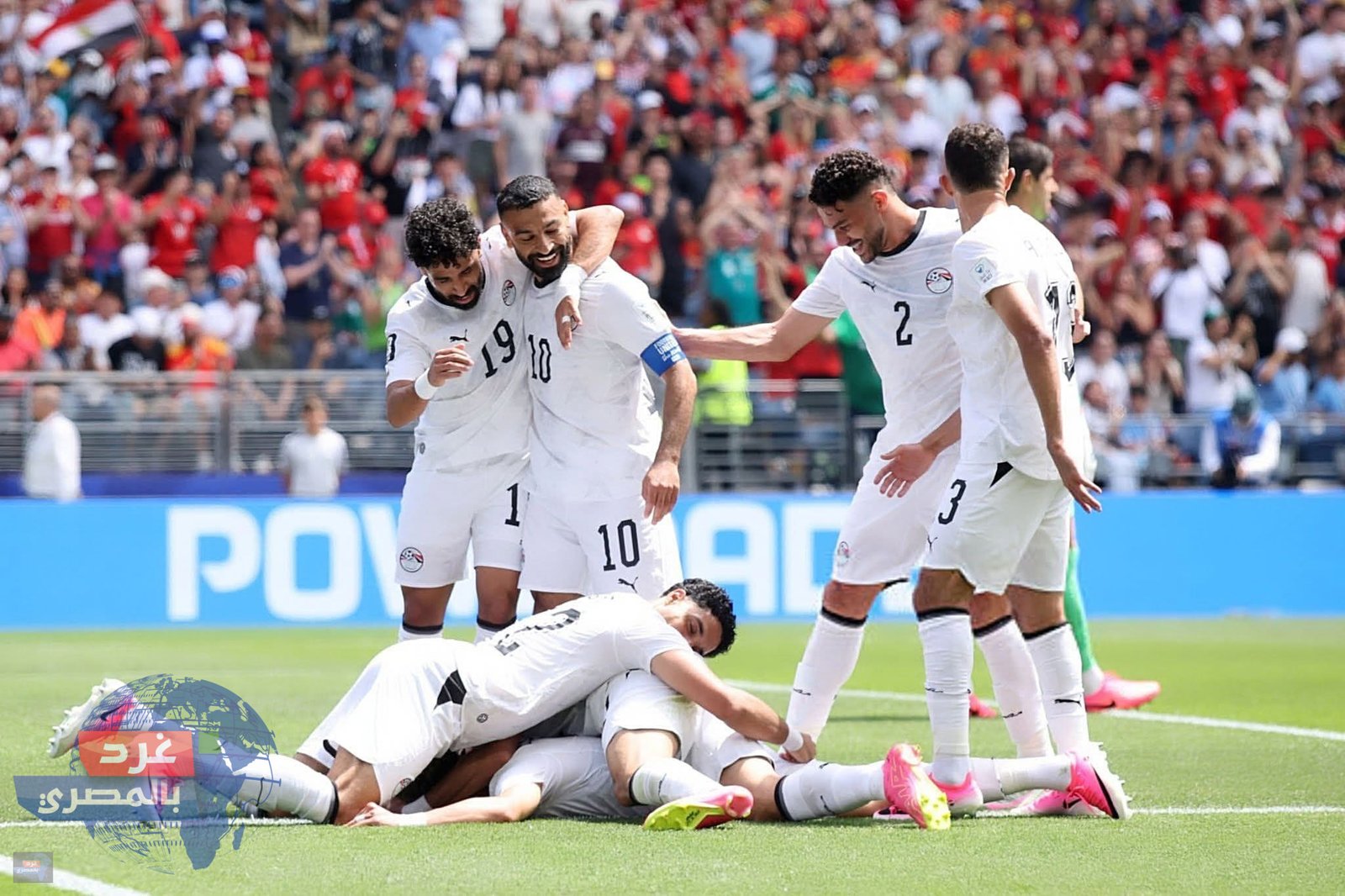  الفراعنة يفرضون التعادل على بلجيكا