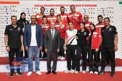 6 ميداليات جديدة للفراعنة