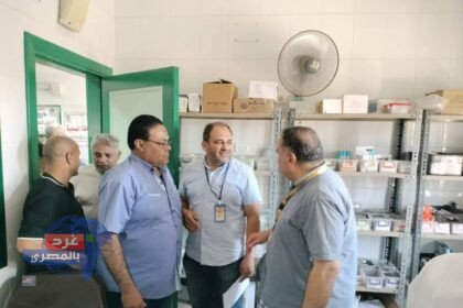  قافلة صحية بقرية المأمورية