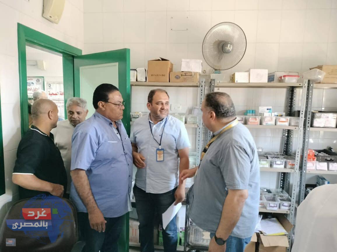  قافلة صحية بقرية المأمورية