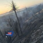 حريق "قرية القصر" بالداخلة