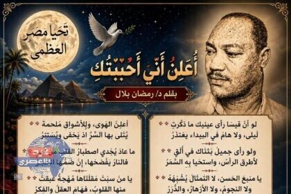 أُعْلِنُ أَنِّي أَحْبَبْتُكِ