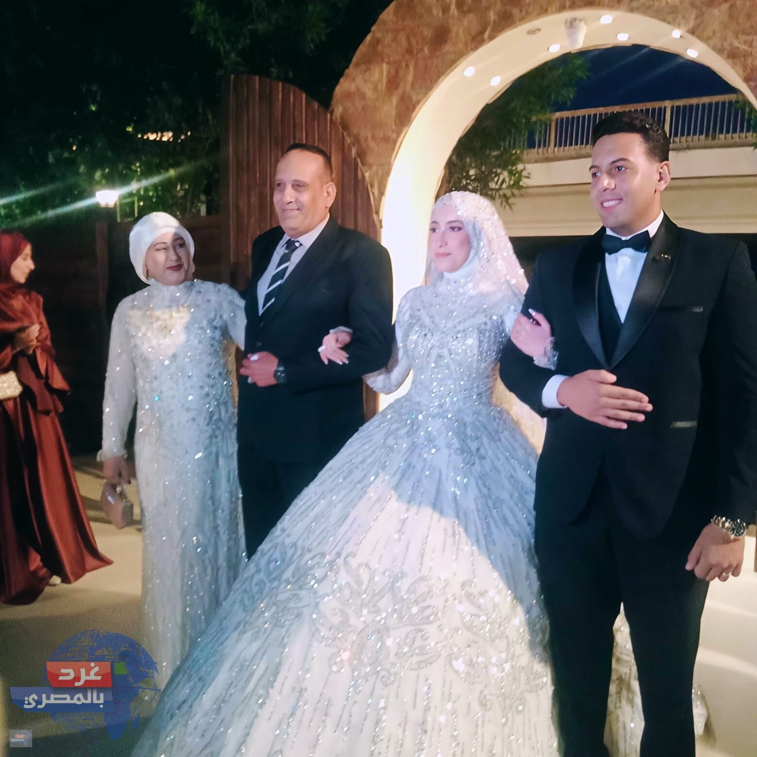 بالورد والزغاريد.. العميد إيهاب الحرايري وحرمه يحتفلان بزفاف نجلهما "سمير" على الأنسة "فرح إبراهيم"