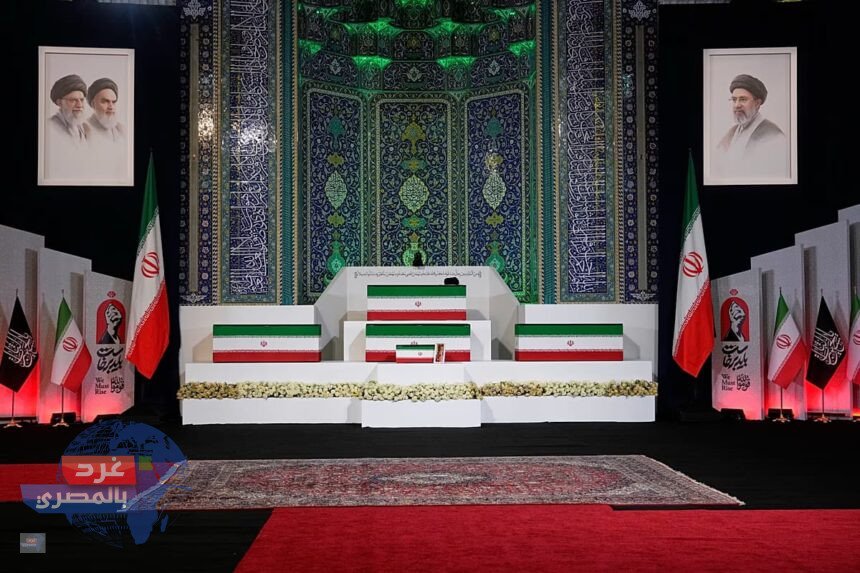 مراسم تشييع جثمان المرشد الأعلى
