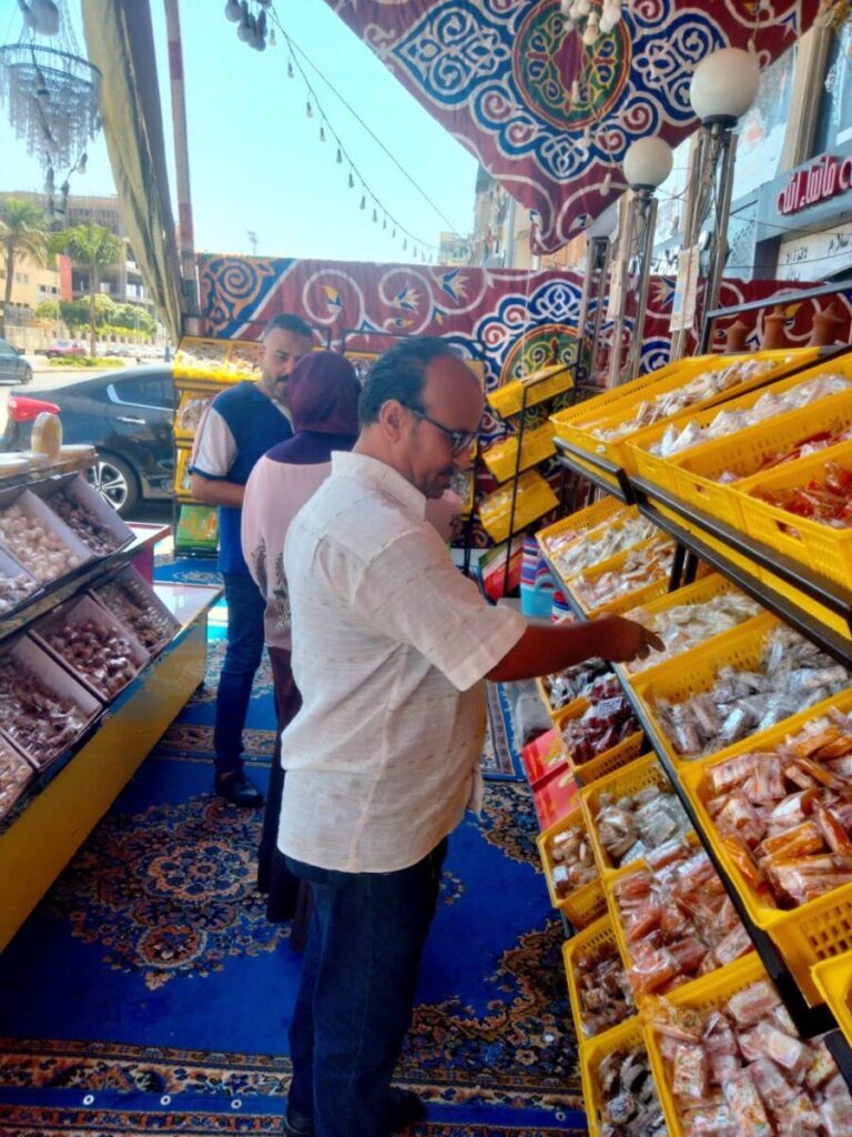 ضربات نارية لـ حملات تموين بورسعيد: ضبط أطعمة فاسدة وحلويات مجهولة قبل المولد النبوي