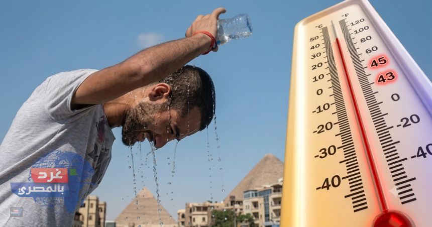 الأرصاد تحذر من ذروة الموجة الحارة غداً الأحد.. والحرارة المحسوسة تسجل 46 درجة ببعض المناطق ذروة الموجة الحارة غداً الأحد