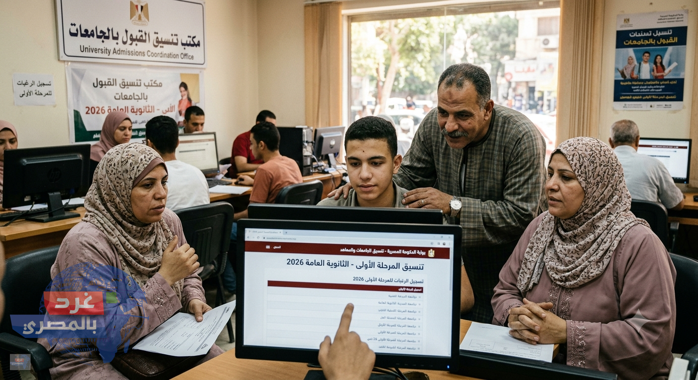 تنسيق المرحلة الأولى 2026