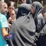 دفن جثامين ضحايا «مجزرة 15 مايو»