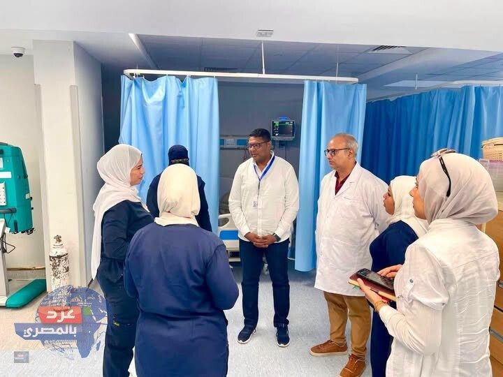 وكيل صحة البحر الأحمر يتفقد مستشفى الغردقة العام ويوجه برفع كفاءة الخدمات الطبية مستشفى الغردقة العام