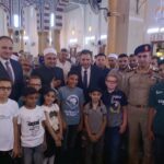 محافظ دمياط يشهد احتفالية الأوقاف بـ ذكرى المولد النبوي الشريف بمسجد البحر