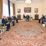 السيسي يوجه رسالة حاسمة لإيطاليا بشأن أمن النيل والبحر الأحمر خلال استقبال "تاياني"